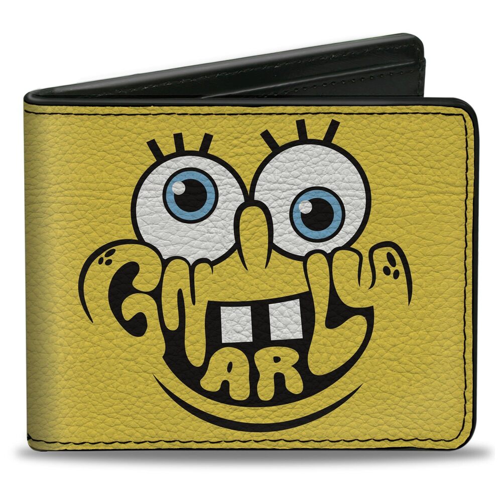 4892 Spongebob Squarepants Wallet, Bifold, Spongebob Squarepants Gnarly
